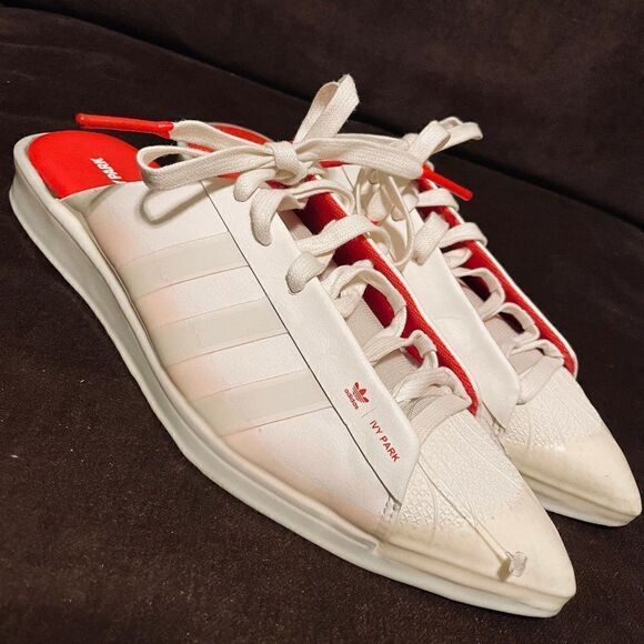 Beyonce ADIDAS SLIP-ON MULES IVY PARK RARE Sample version Clear Bottom Sole 9 - Picture 3 of 10